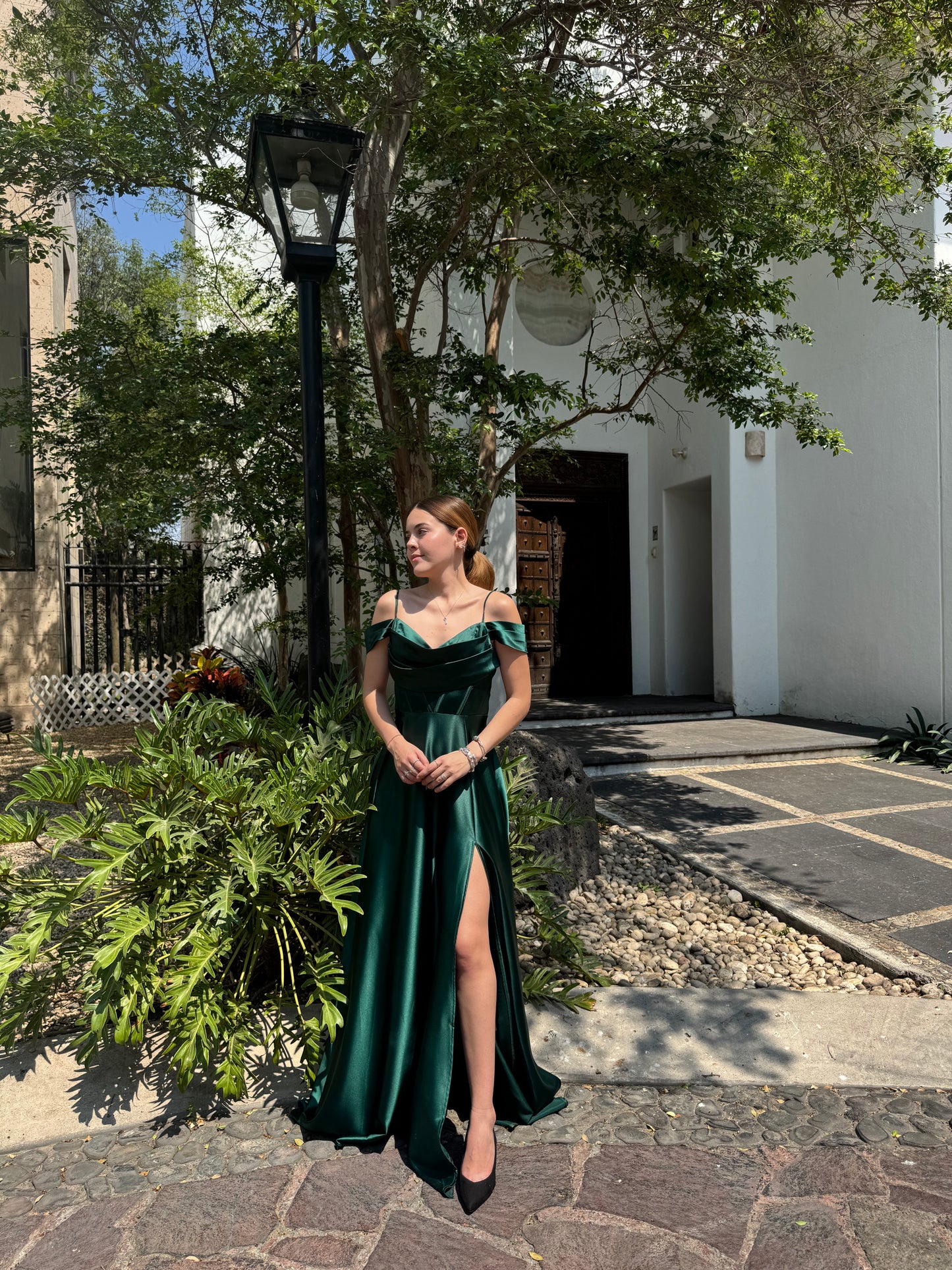 Vestido Maxi Verde Fuerte