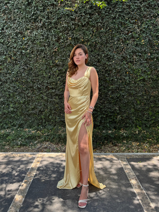 Vestido Maxi Amarillo