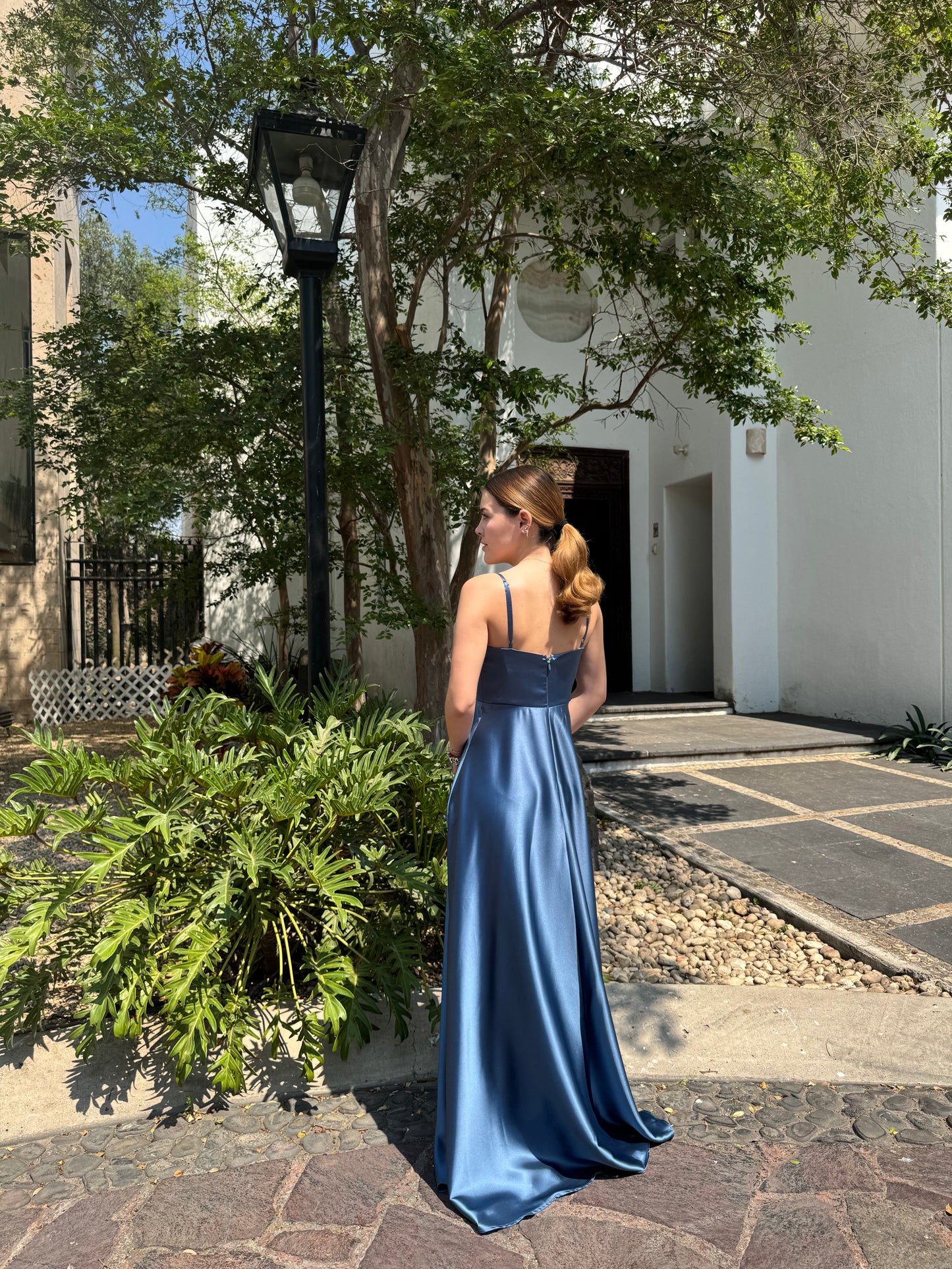 Vestido Maxi Azúl