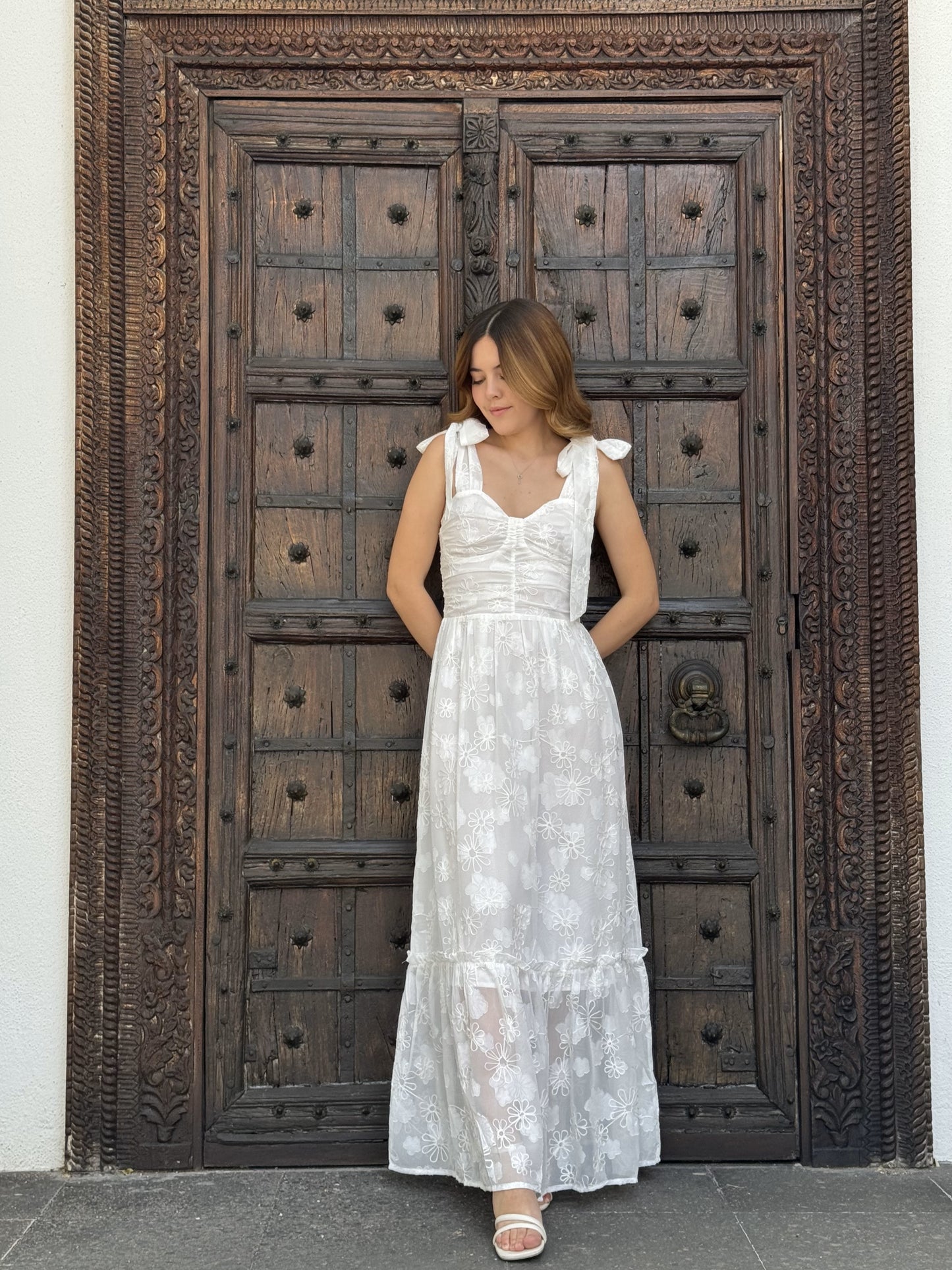 Vestido Maxi Blanco