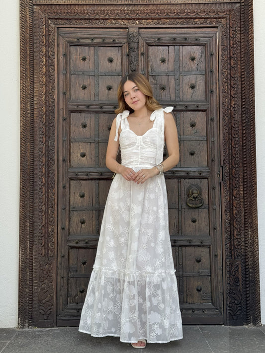 Vestido Maxi Blanco