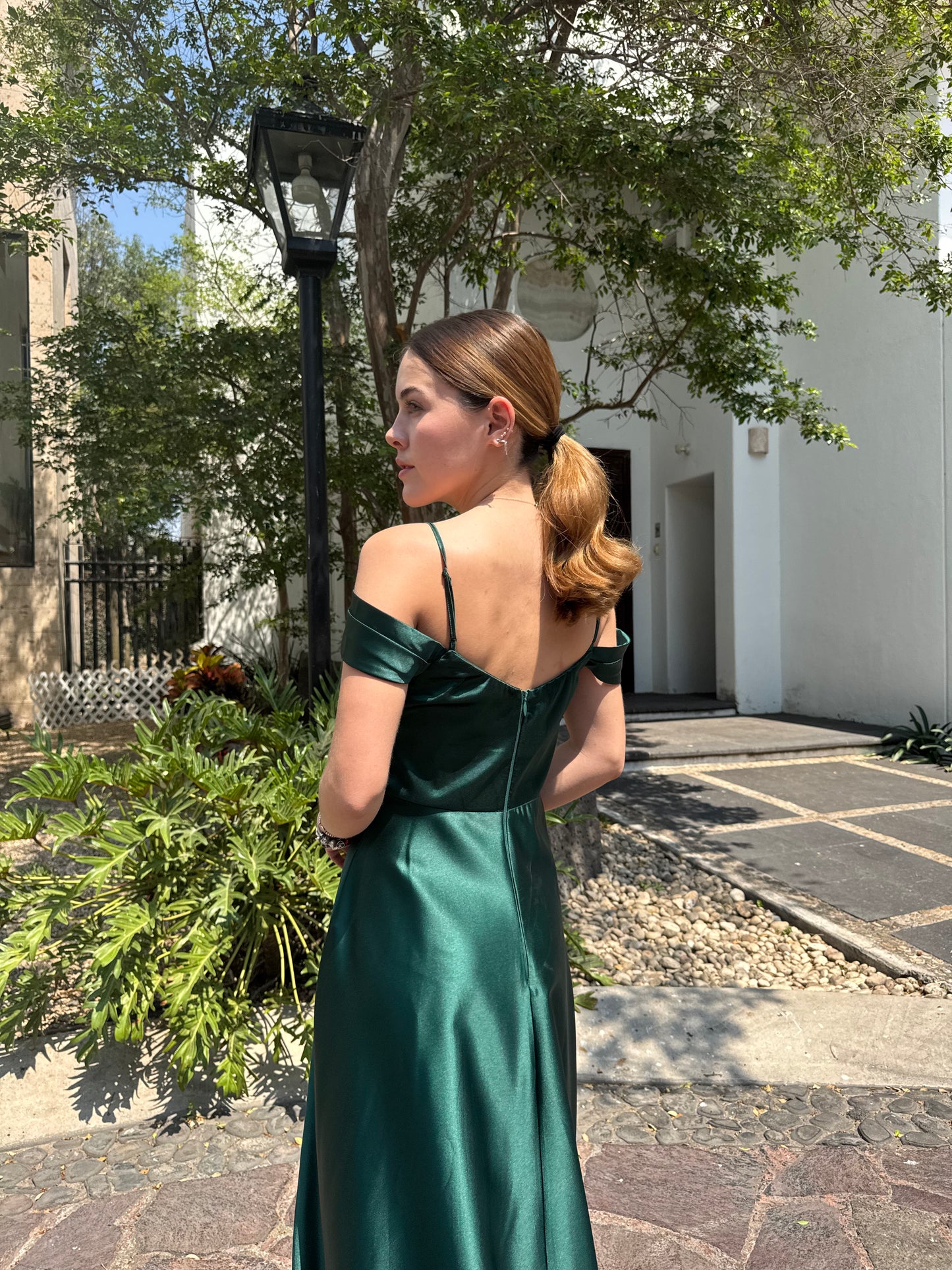 Vestido Maxi Verde Fuerte